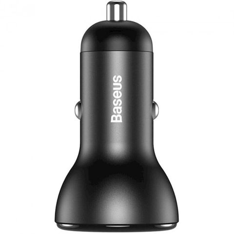 Baseus Smart Digital Display Dual USB Car Charger CCBX-B0G – avtomobil — Bakı