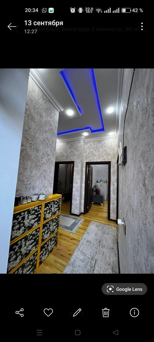 Satılır 3 otaqlı həyət evi/bağ evi 75 m² — Ev, villa, Bakı (3)