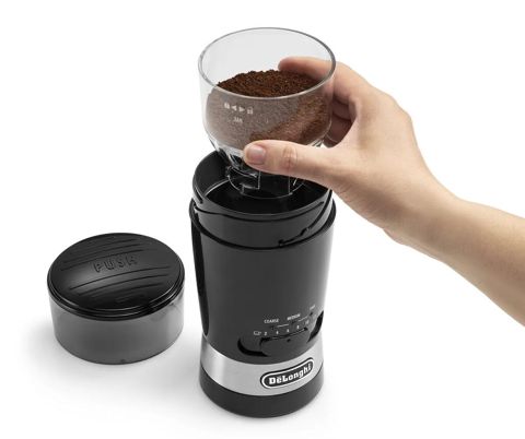 DeLonghi KG200 Qəhvəüyüdən — 170W, 90 q tutum, paslanmayan polad — Bakı