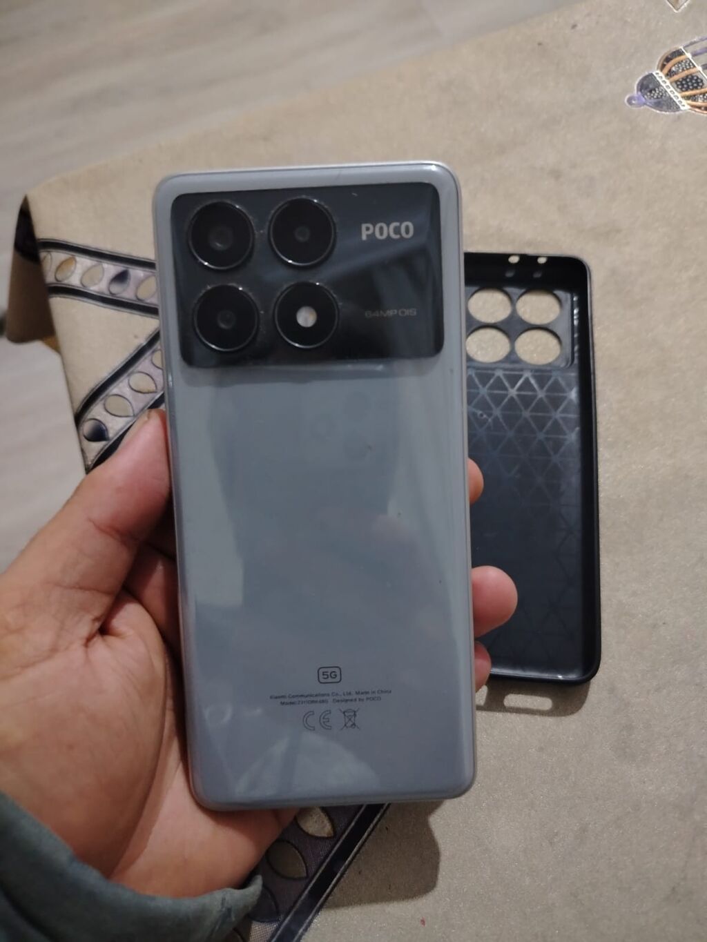 Poco X6 Pro 5G, 512 GB, rəng - Boz, Barmaq izi — Xiaomi, Sumqayıt (3)
