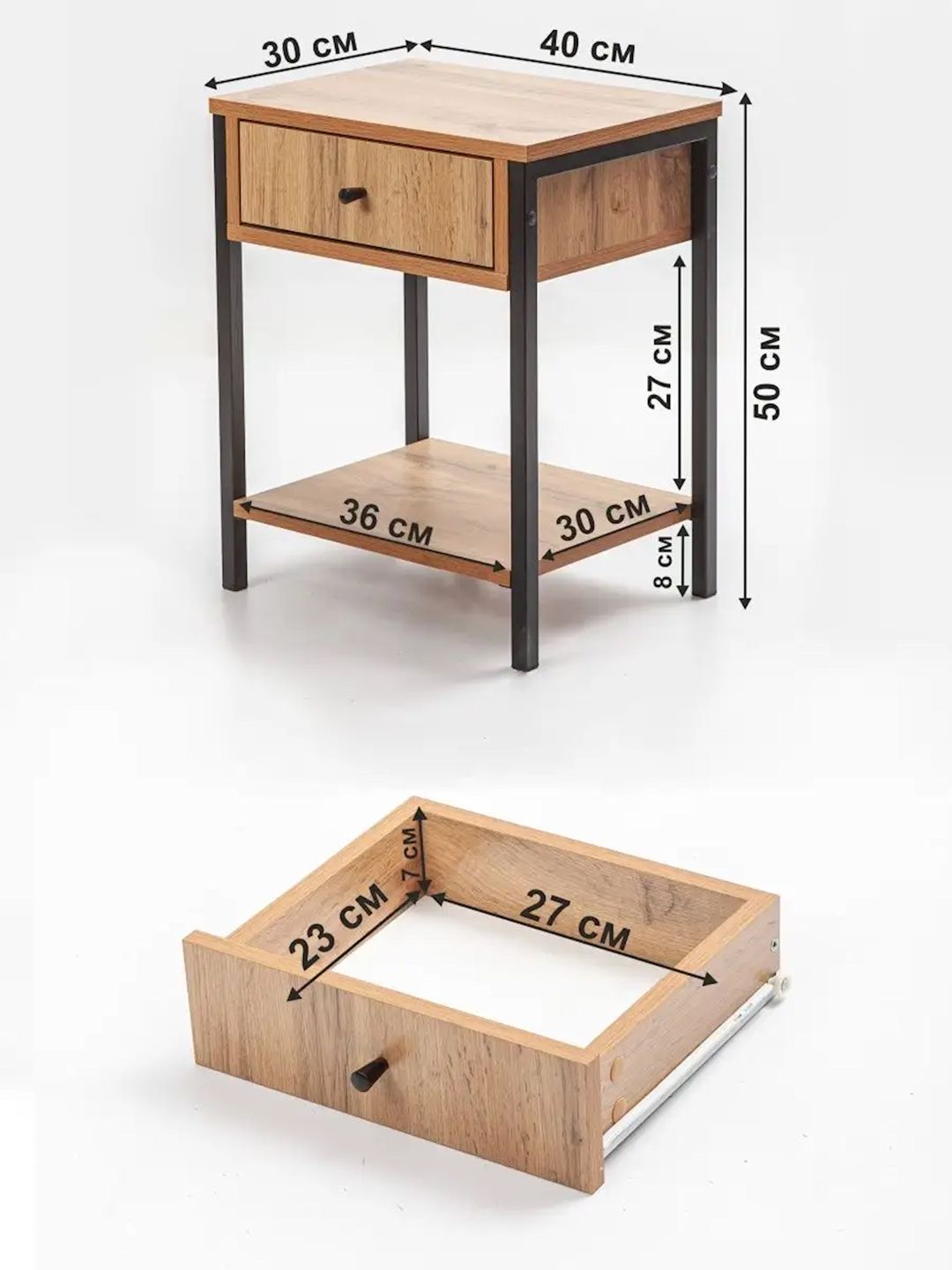Tumba 50x30x40 sm, Ldsp, qəhvəyi — Mallar, Bakı (2)