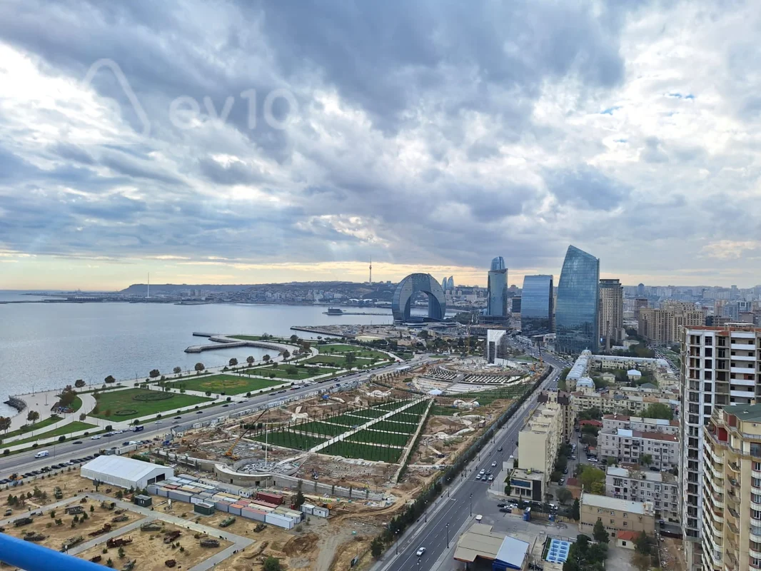10 otaqlı mənzil, 1100 m², Afiyəddin Cəlilov küçəsi — Mənzil, Bakı (2)