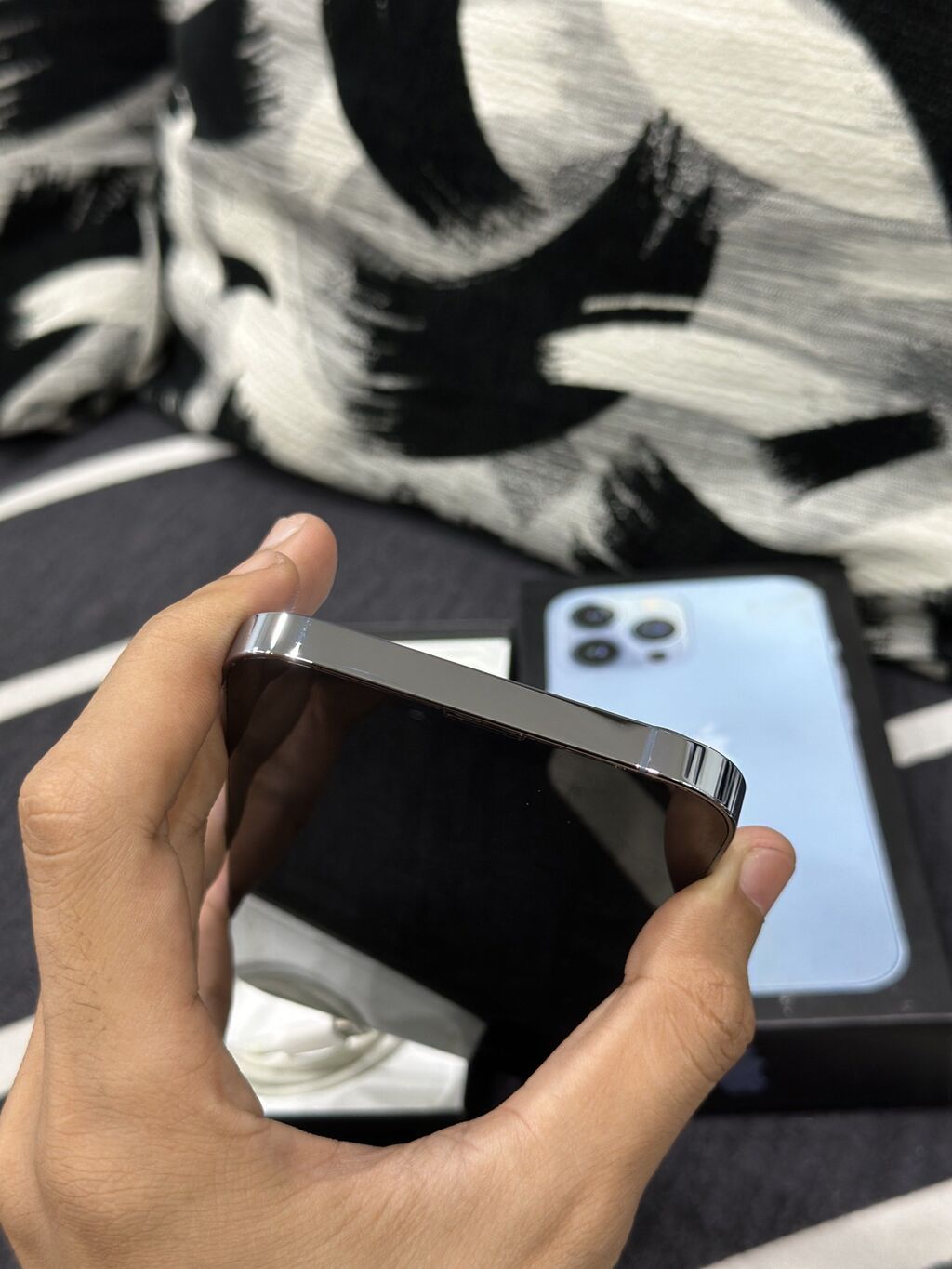 IPhone 13 Pro, 128 GB, Sierra Blue, Simsiz şarj — Apple iPhone, Bakı (4)
