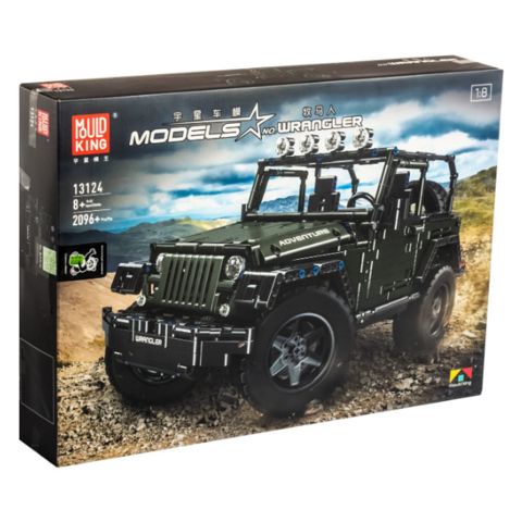 Konstruktor Mold King 13124 Jeep Wrangler Rubicon Xaki — Bakı