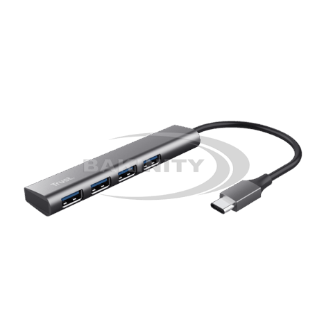 Trust halyx 4-PORT usb-c hub (24948) — Bakı