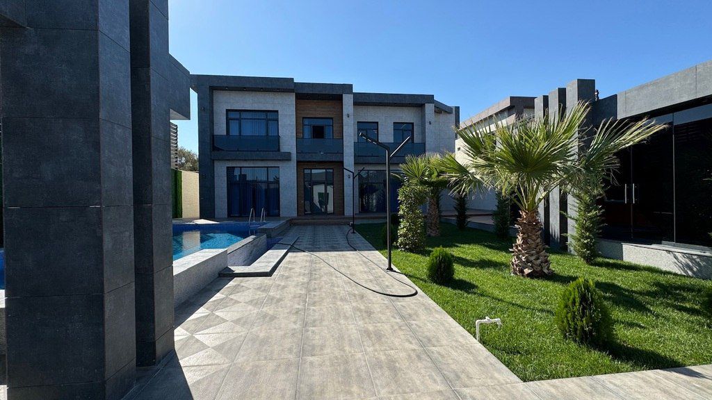 Satılır 6 otaqlı həyət evi/bağ evi 400 m² — Ev, villa, Bakı (3)
