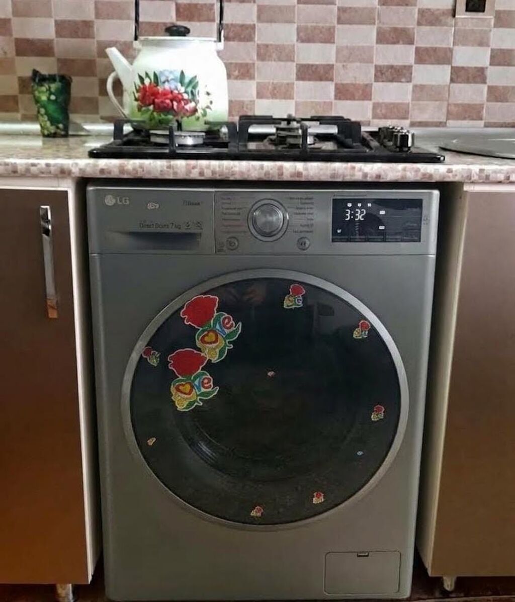LG 7 kq ela vezyetdedi yeniden seçilmir 1 ilin paltaryuyanidi 370 azn — Çamaşır maşınları, Bakı