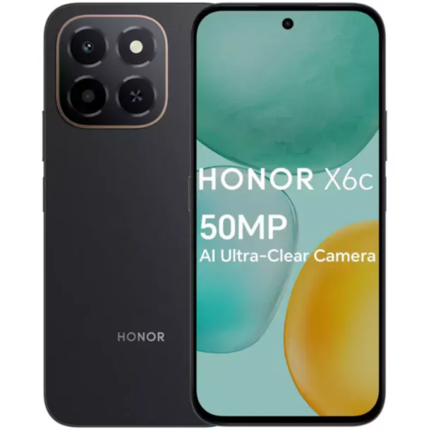Honor X6c 6/256 GB Midnight Black — Bakı