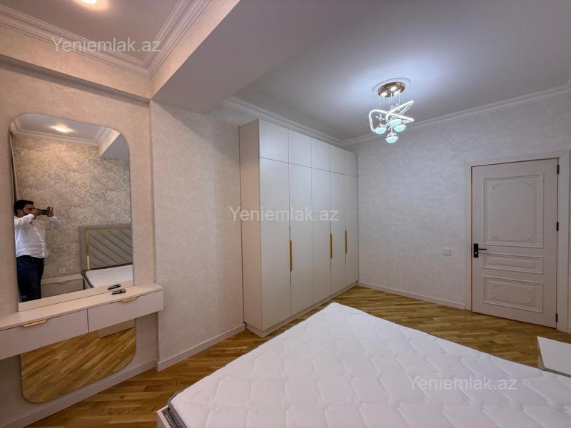 Kirayə 3 otaqlı Bina evi menzil (Yeni tikili), 105 m², Nizami rayonu — Mənzil, Bakı (12)