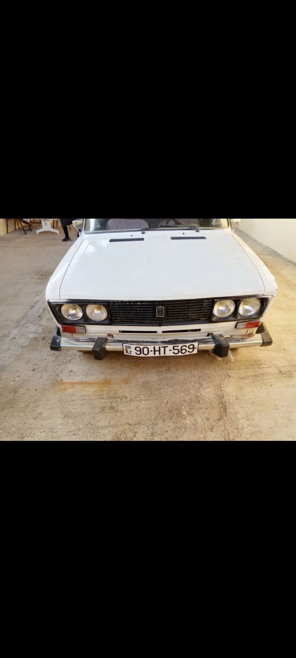 VAZ 2106 sedan – ağ rəng, arxa ötürücülü klassik model. Texniki — Avtomobillər, Şəmkir (9)