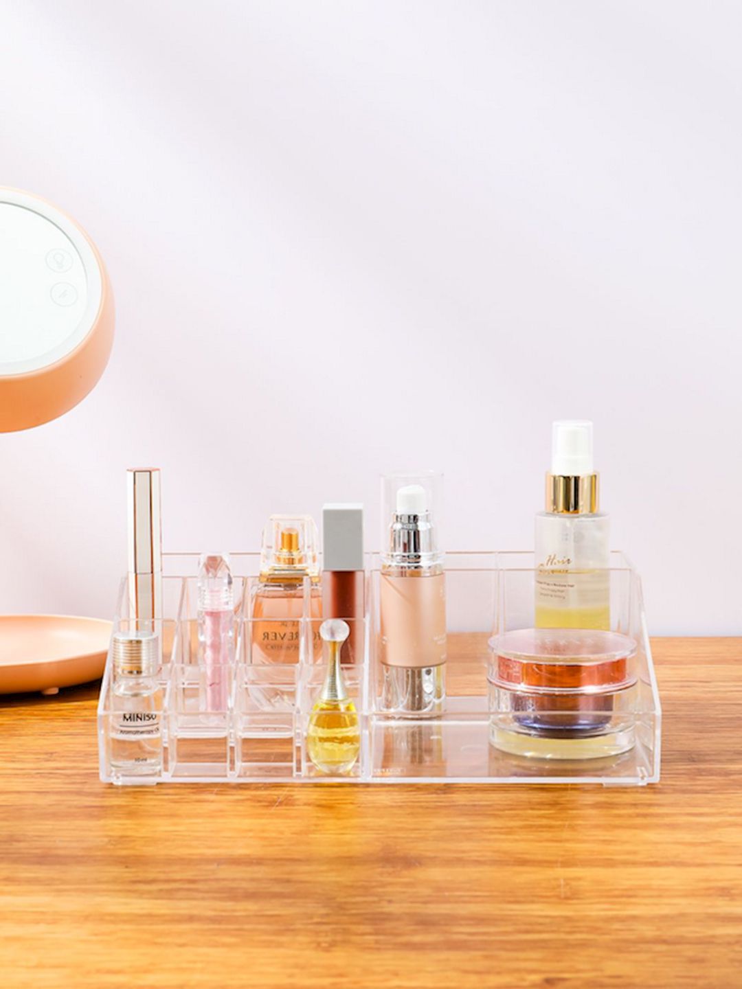 Kosmetika üçün orqanayzer Miniso Transparent Free Combination Series Multi-grid Cosmetics Storage Case (L), 8.2x17 sm — Mallar, Bakı (3)