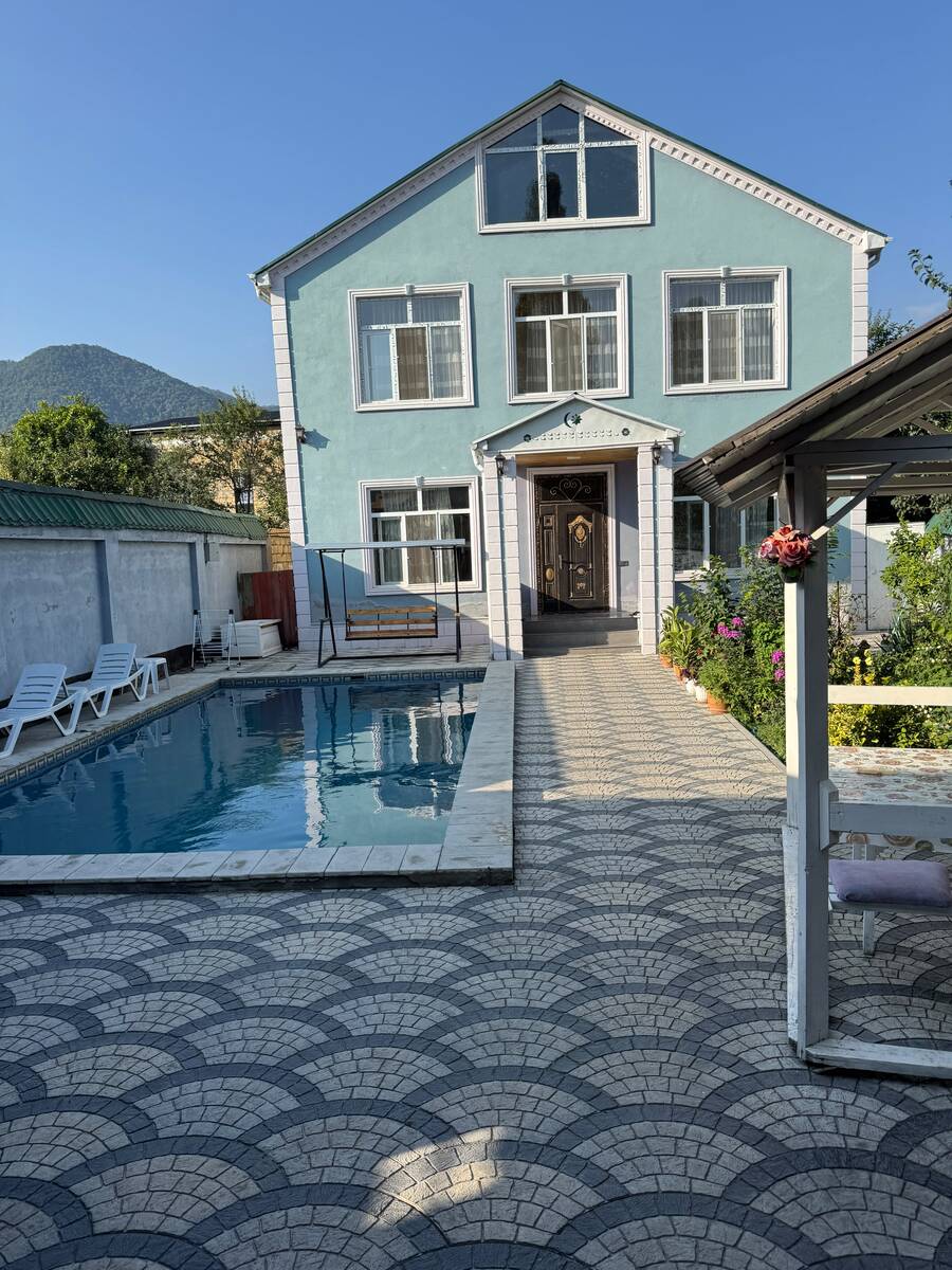 Həyət evi kirayə verilir, Qəbələ ş — Ev, villa, Qəbələ (2)
