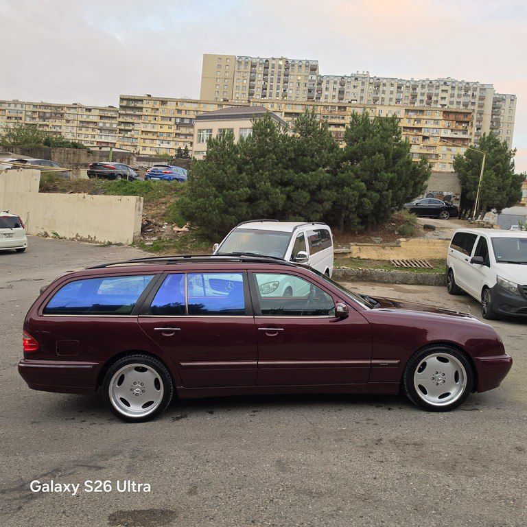 Mercedes E 200, 2.0 L, 1999 il, 380 000 km — Avtomobillər, Bakı (3)