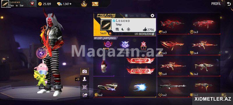 Free fire hesab satışı azerbaycan — Elektronika, Bakı (2)