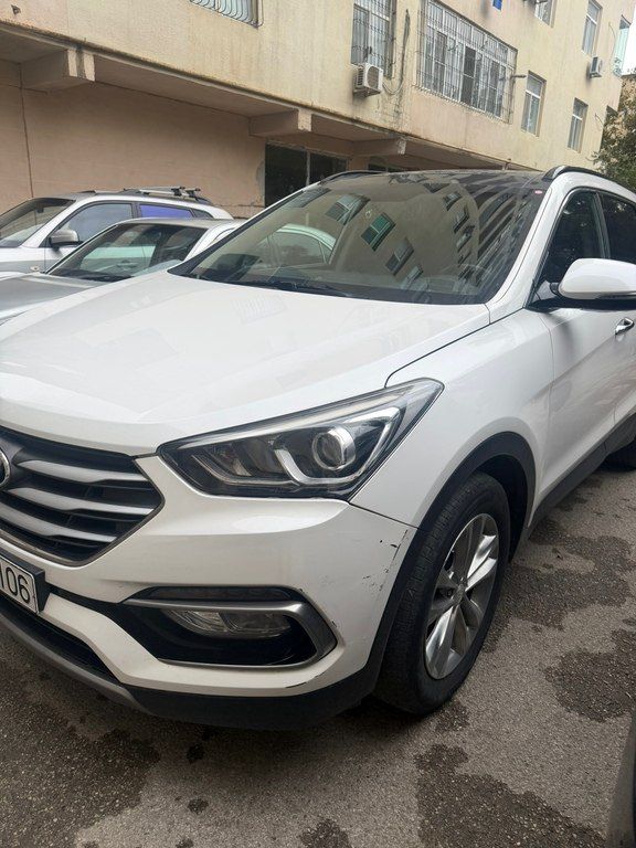 Hyundai Santa Fe, 2.0 L, 2017 il, 205 023 km 77-SE-106 — Avtomobillər, Bakı (2)