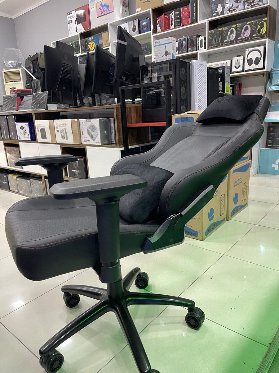 2E Gaming Chair Basan Black/Red Gen II — Mebel, Bakı
