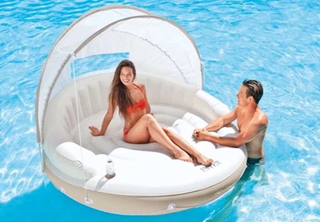 Peşəkar Intex 58292 Canopy Island (199x150 sm) Şişmə Ada Intex 58292 — Digər, Bakı
