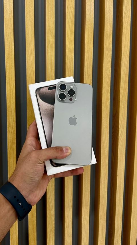 Apple iPhone 15 Pro Max Natural Titanium 512GB/8GB — Bakı