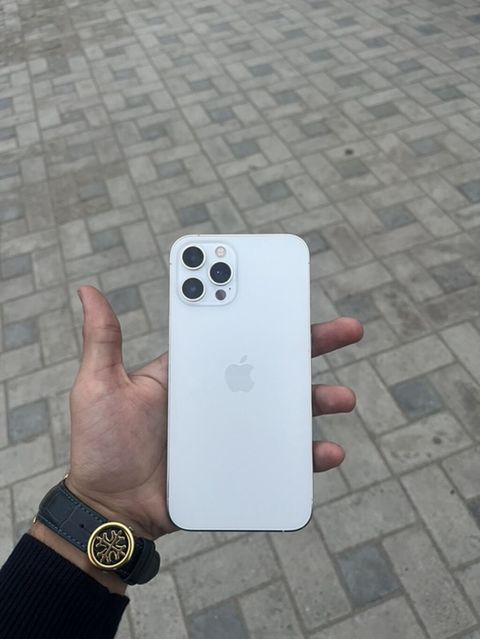 IPhone 12 Pro Max, 128 GB, Ağ, Face ID — 480 ₼ · Saray · Apple iPhone IPhone 12 Pro Max, 128 GB, Ağ, Face ID — Saray