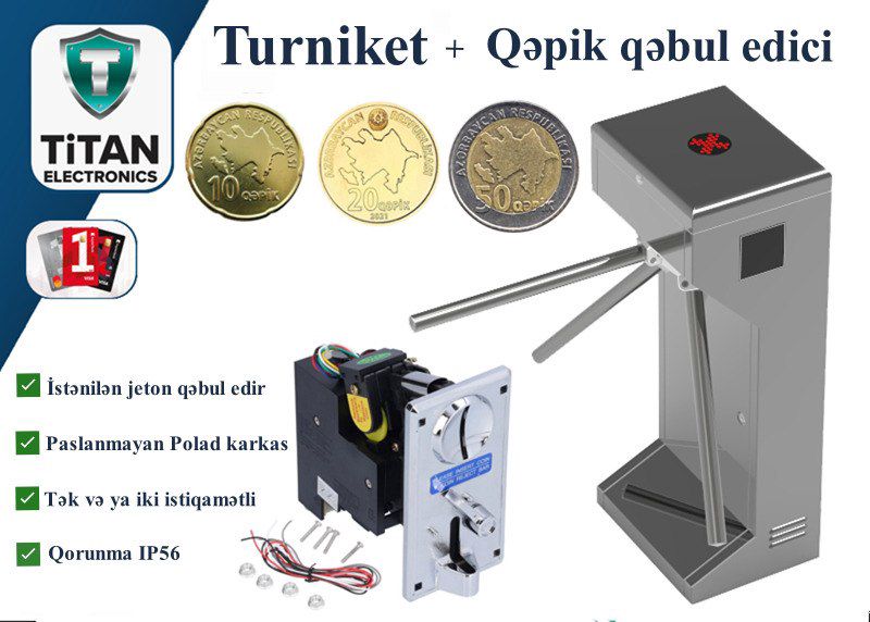 Turniket — Ağıllı ev və təhlükəsizlik, Bakı