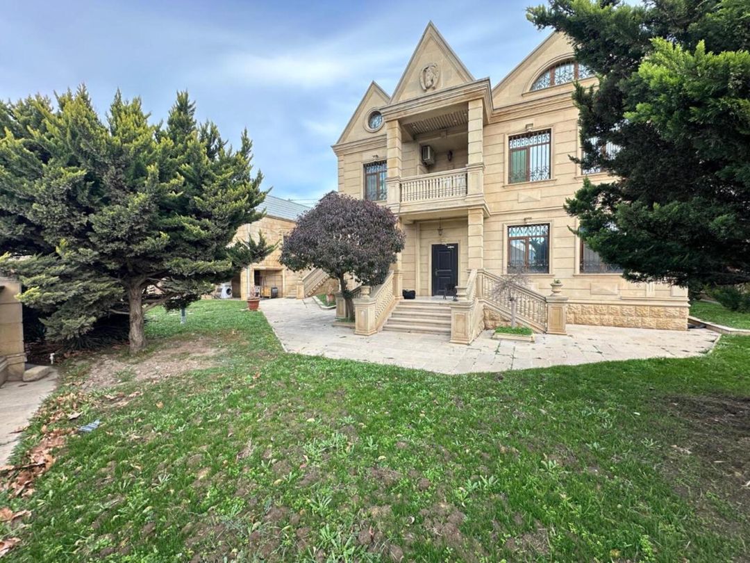 Satılır 5 otaqlı həyət evi/bağ evi 400 m² — Ev, villa, Bakı (6)