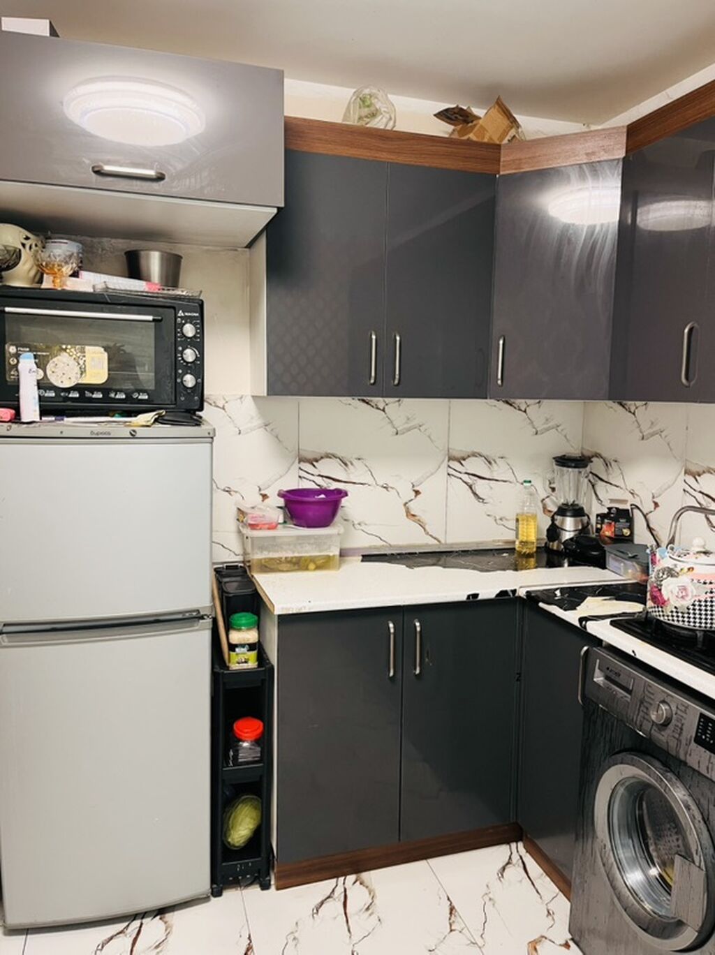 Satılır/icarəyə verilən həyət evi - 2 mərtəbəli tikili, geniş işıqlı — Ev, villa, Xırdalan (4)