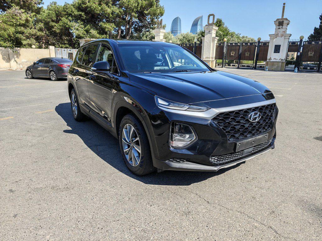Hyundai Santa Fe, 2.0 L, 2018 il, 181 000 km — Avtomobillər, Bakı (10)