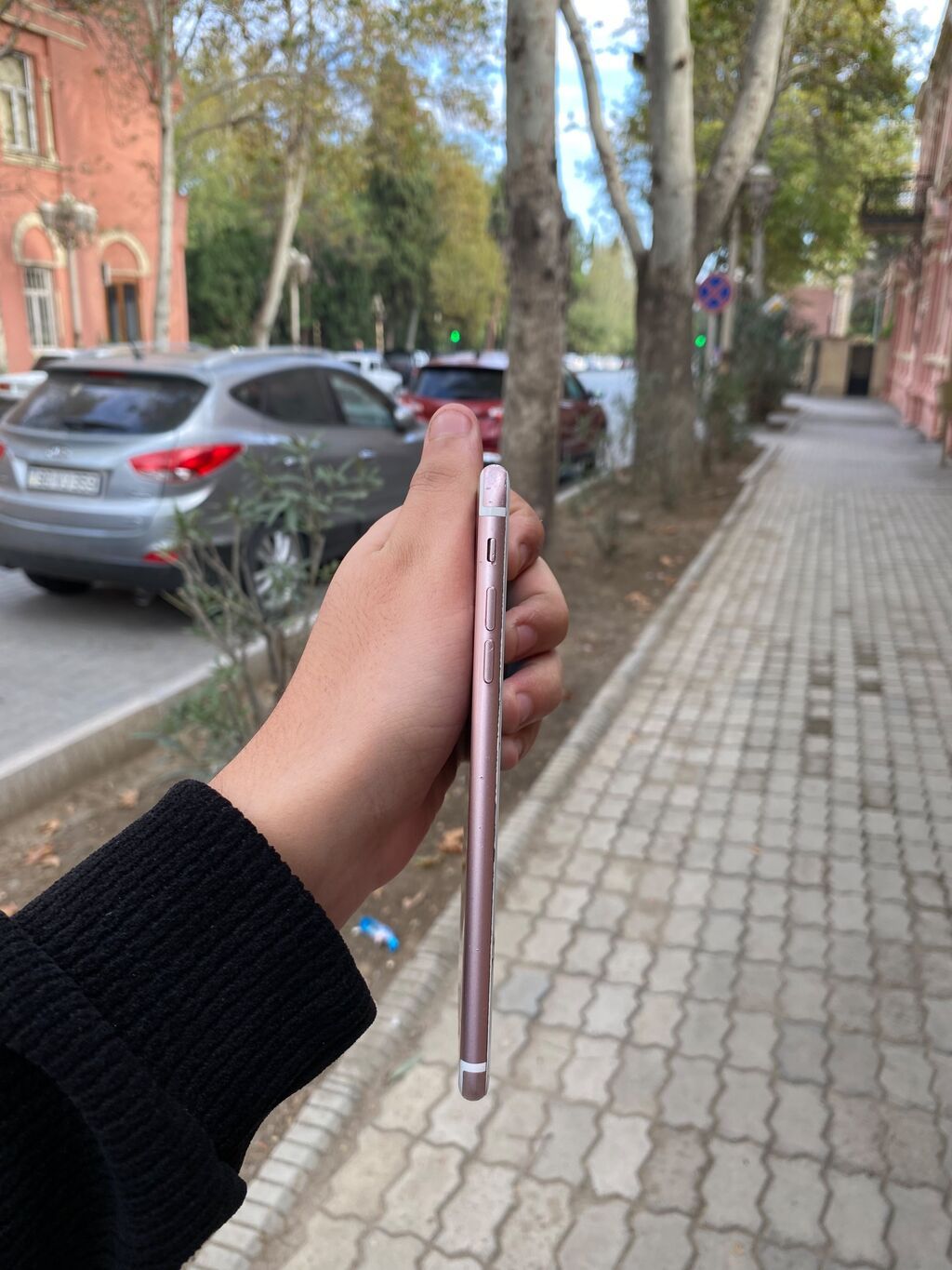 IPhone 7 Plus, Rose Gold, Qırıq — Apple iPhone, Gəncə (4)