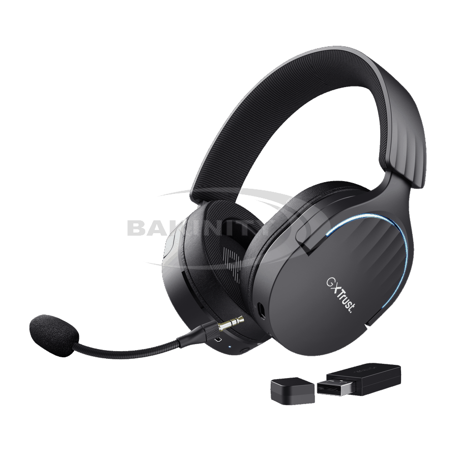Qulaqcıq Trust GXT491 Fayzo Wireless Black (24901) — Kompüterlər və noutbuklar, Bakı (2)