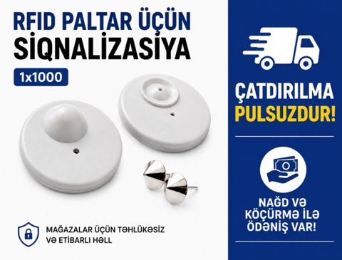 Rfıd paltar siqnalizasiyası — 0.18 ₼ · Bakı · Biznes və avadanlıq Rfıd paltar siqnalizasiyası — Bakı