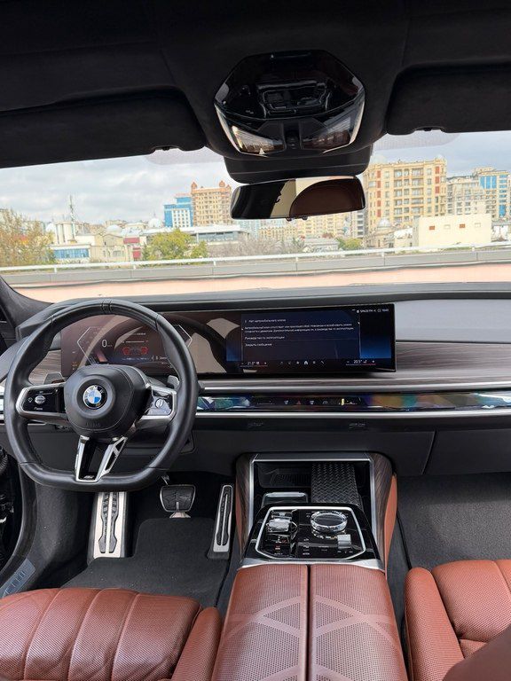 BMW 740, 3.0 L, 0.96 kWh, 2022 il, 72 000 km — Avtomobillər, Bakı (9)