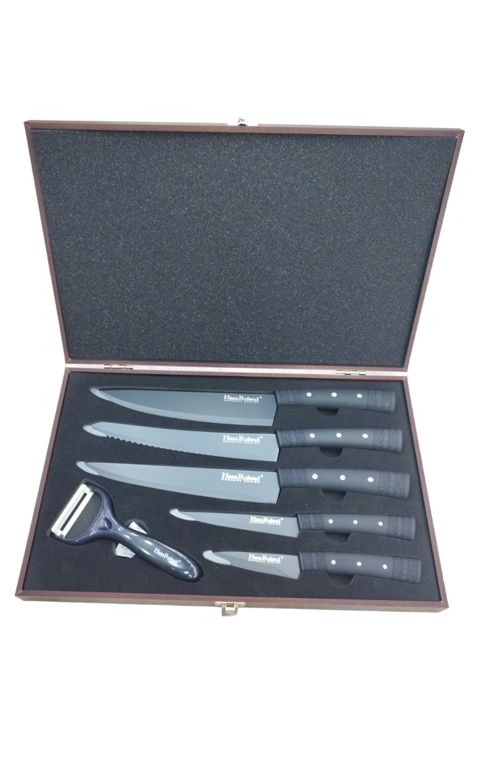 Bıçaq dəsti HausRoland HMSD_HR06 6 əd — 40 ₼ · Bakı · Mallar Bıçaq dəsti HausRoland HMSD_HR06 6 əd — Bakı
