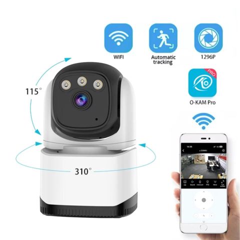Daxili Wifi simsiz ptz 360° kamera 3mp/2k — Bakı