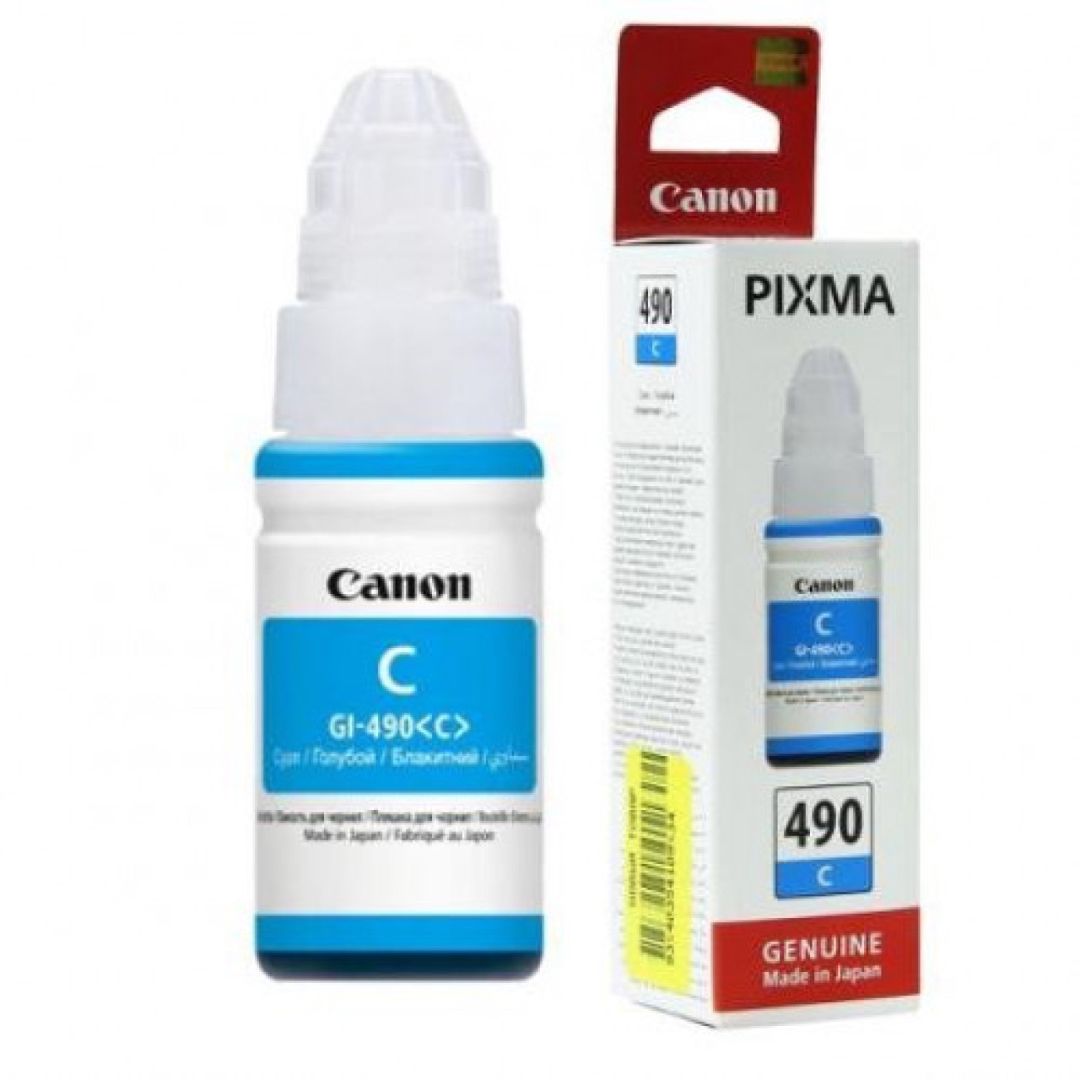 Mürəkkəb ilə konteyner Canon GI-490BK — İstehlak malları və aksesuarlar, Bakı (2)