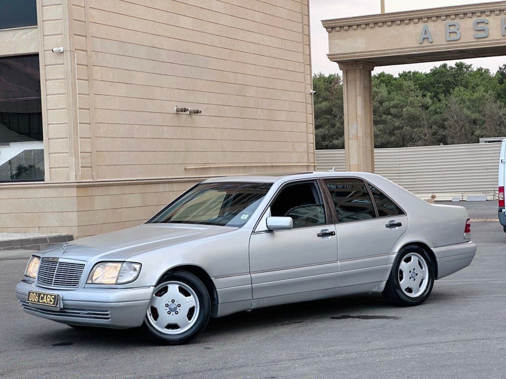 Mercedes S 320, 3.2 L, 1997 il, 216 000 km — Avtomobillər, Sumqayıt (5)