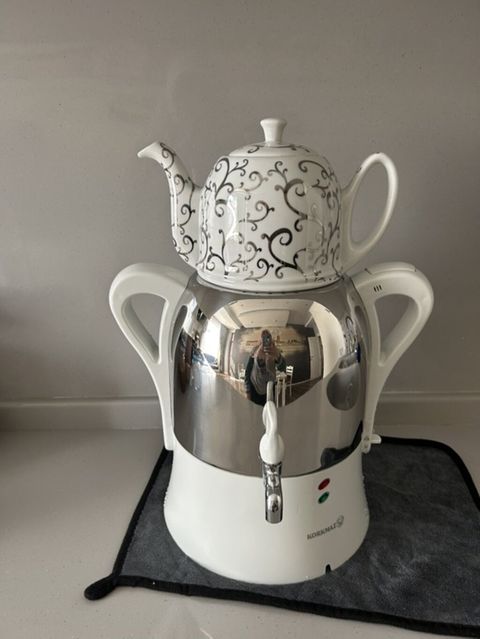 Korkmaz elektrikli samovar/çaydanlıq dəsti - Brend: Korkmaz - Tip — 70 ₼ · Bakı · Samovarlar Korkmaz elektrikli samovar/çaydanlıq dəsti - Brend: Korkmaz - Tip — Bakı