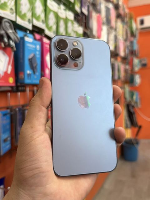 IPhone 13 Pro Max, 128 GB, Sierra Blue, Face ID — Sumqayıt