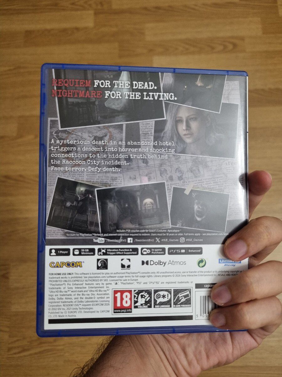 PS5 Resident Evil Requiem oyunu — Oyunlar, konsollər və proqramlar, Bakı (2)