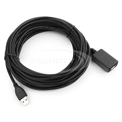 Extension Cable USB 2.0 Am - Af 10m — 34.4 ₼ · Bakı · Kompüterlər və noutbuklar Extension Cable USB 2.0 Am - Af 10m — Bakı