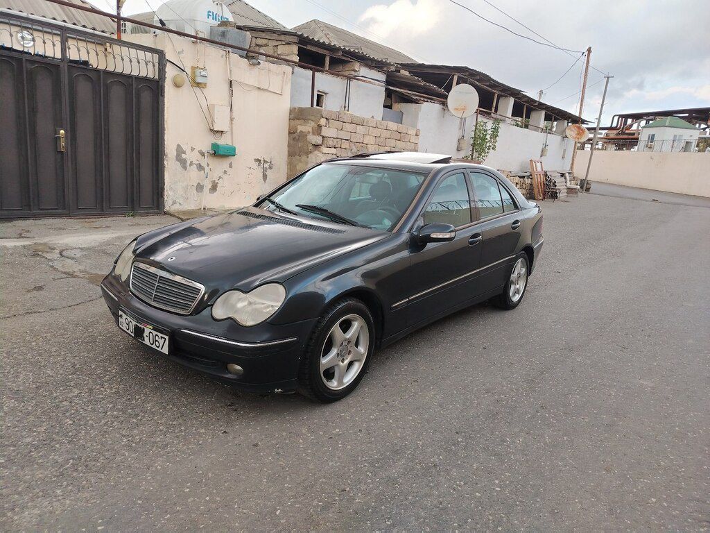 Mercedes C 240, 2.6 L, 2000 il, 250 000 km — Avtomobillər, Bakı (3)