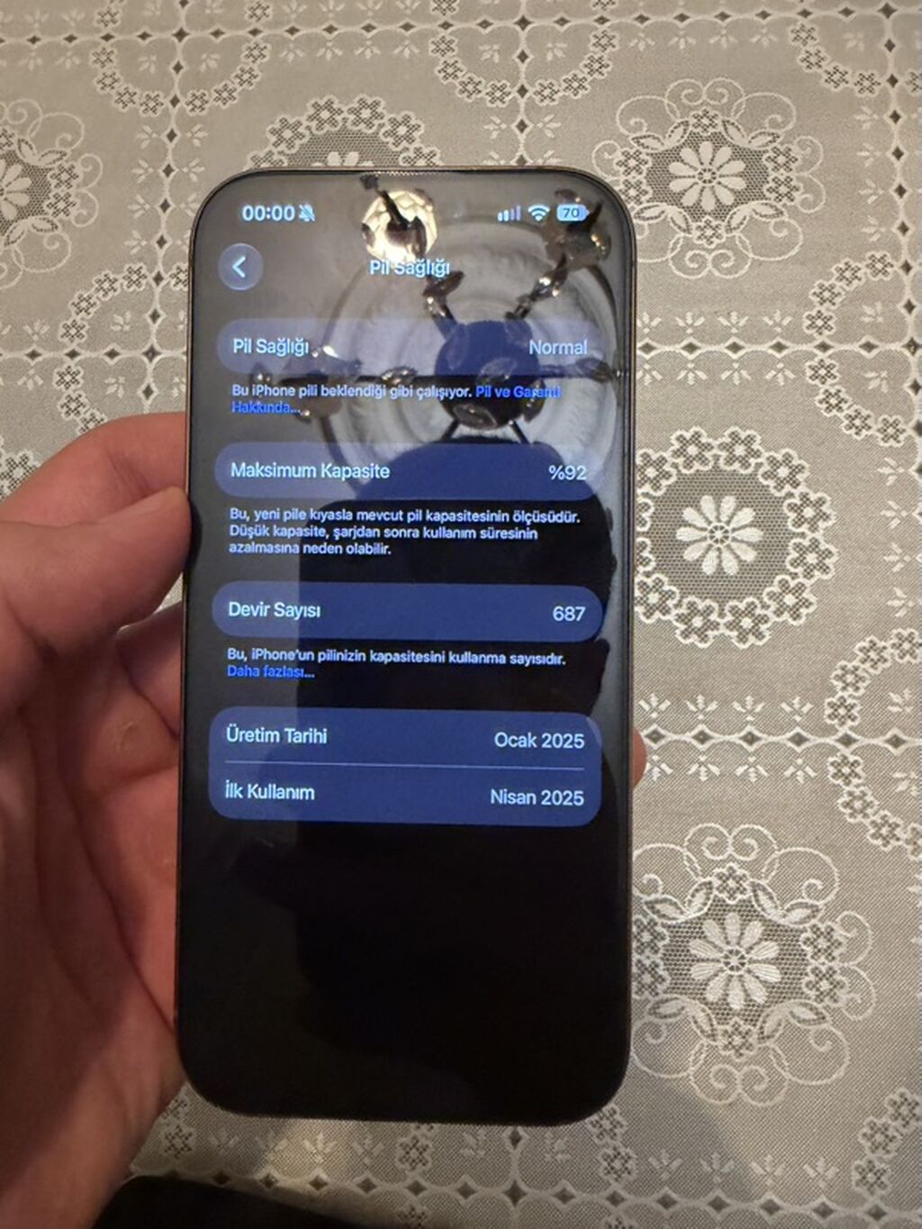 IPhone 16 Pro, 128 GB, Desert Titanium, Zəmanət — Apple iPhone, Bakı (7)