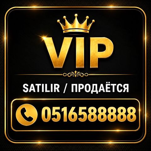 VIP nömrə — 051 658 88 88 Nömrə özmə məxsusdur .pula ehtiyac duyulduğu — Bakı