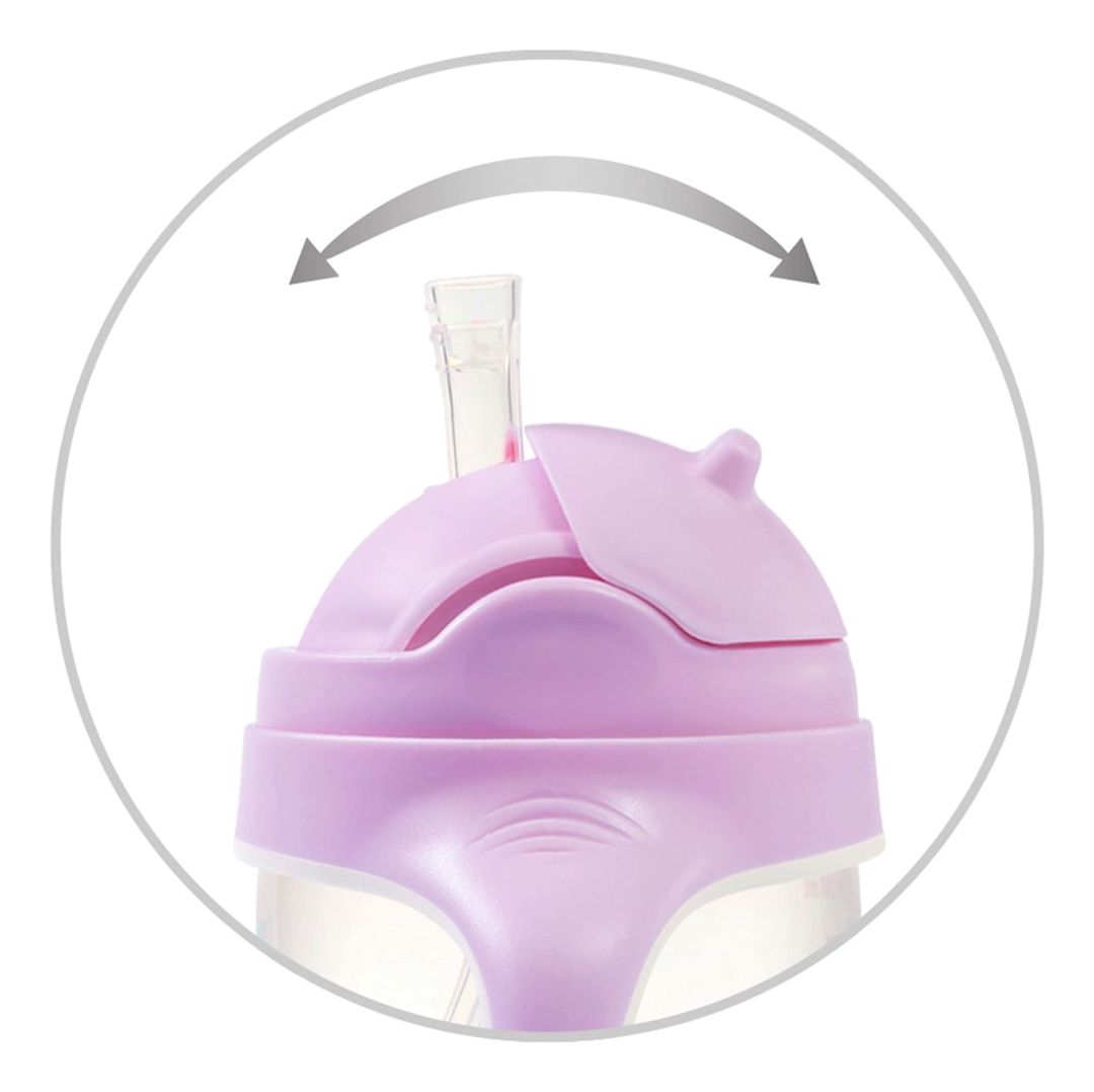 Tökülməyən fincan Babyono 1464/05, 240 ml, 6 aydan, tutacaqlar ilə, bənövşəyi — Mallar, Bakı (3)