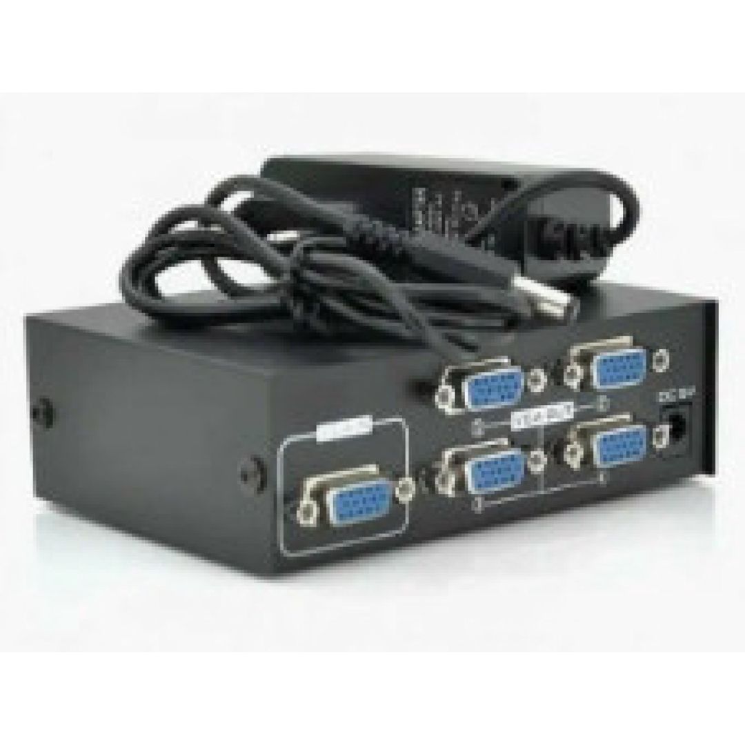 Siqnal splitter, VGA-dan 4xVGA-ya splitter, metal — Kabelləri, adapterlər və keçidçilər, Bakı (2)