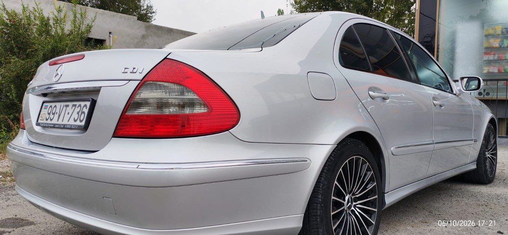 Mercedes E 320 4MATIC, 3.0 L, 2006 il, 332 264 km 99-VT-736 — Avtomobillər, Bakı (6)