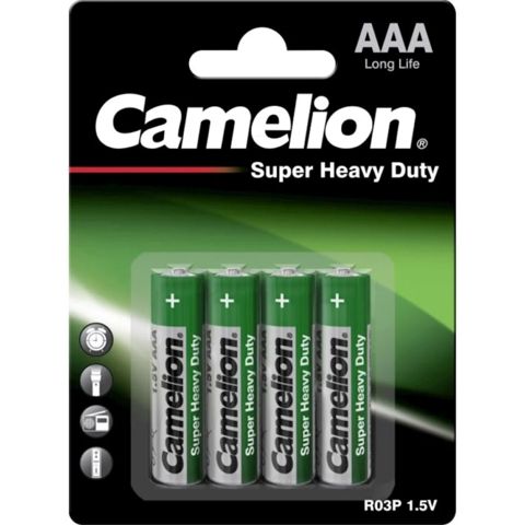 Akkumulyator Camelion Super Heavy Duty R03 Micro AAA, 4 ədəd — 3 ₼ · Bakı · Batareyalar və şarj cihazları Akkumulyator Camelion Super Heavy Duty R03 Micro AAA, 4 ədəd — Bakı