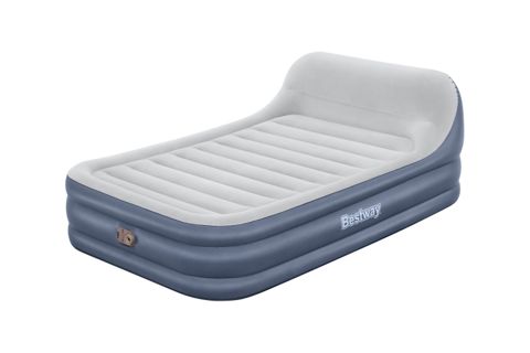 Şişmə ikinəfərlik döşək Bestway TriTech SleekFlow, ağ, 226x152x84 sm — Bakı