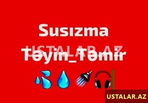 Su sìzma teyini və təmiri — Bakı