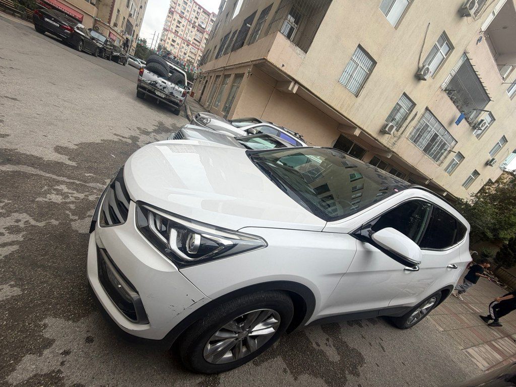 Hyundai Santa Fe, 2.0 L, 2016 il, 205 023 km 77-SE-106 — Avtomobillər, Bakı (4)