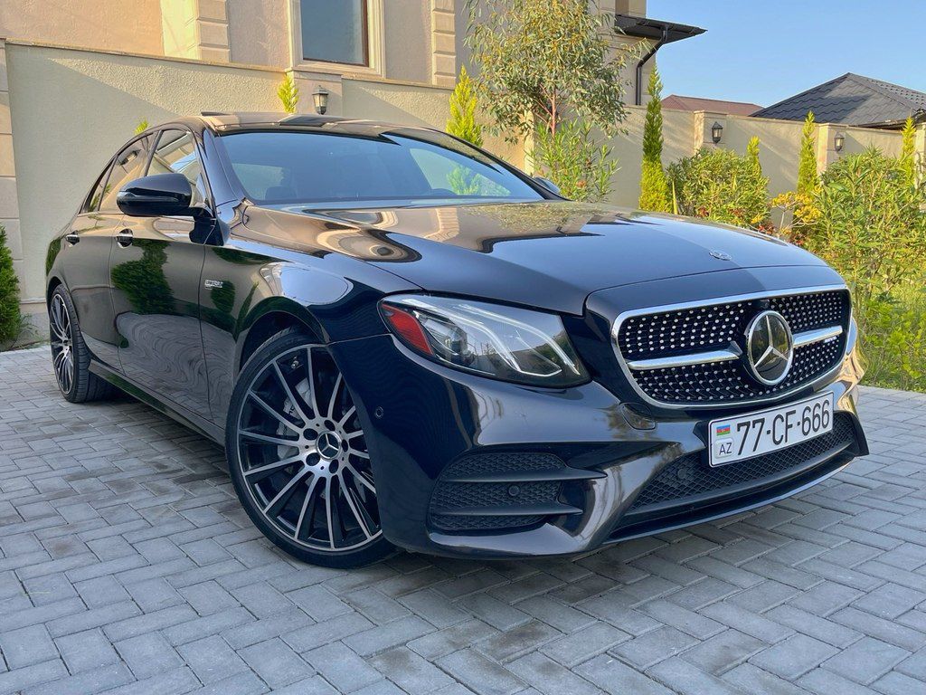 Mercedes E 300, 2.0 L, 2017 il, 129 000 km 77-CF-666 — Avtomobillər, Bakı (3)